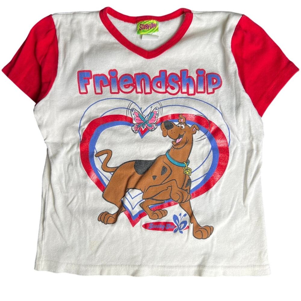 Vintage Scooby-Doo XL 100% Cotton Top Friendship Top Girls